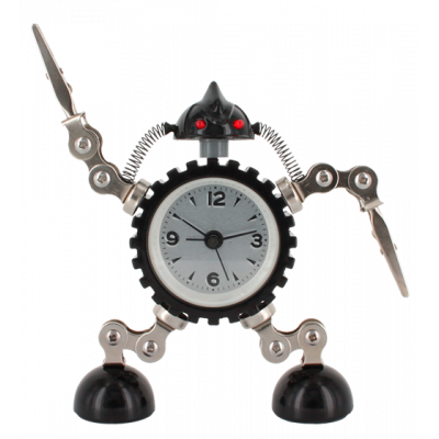Réveil - Robot Timer - Noir