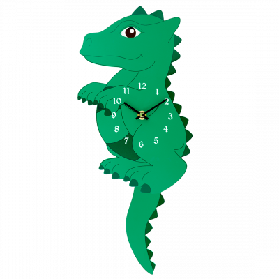 Horloge - Dancing Clock - Dragon Vert