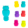 Glass markers and stopper - Skeleton