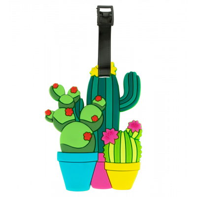 Etiquette de bagage - Ani-luggage - Cactus