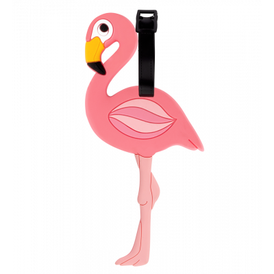 Etiquette de bagage - Ani-luggage - Flamingo