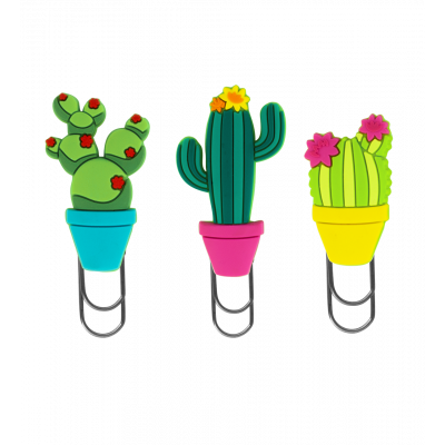 Marque page petit modèle - Ani-bookmark - Cactus