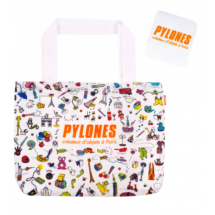 Shopping bag - Pylones Shopping White