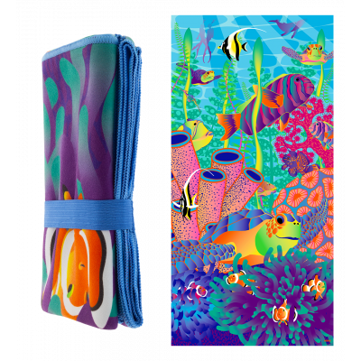 Serviette microfibre - Body DS - Fluocéan