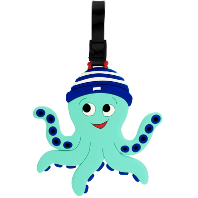 Etiquette de bagage - Ani-luggage - Octopus
