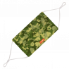Mascherina in tessuto lavabile e riutilizzabile - Mascherina barriera Camouflage Green