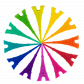 Set of 20 cocktail sticks - Ant Pick Party Multicolor