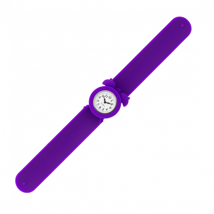 Orologio slap on sveglia - My Time 2 Viola