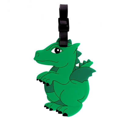 Etiquette de bagage - Ani-luggage - Dragon Vert