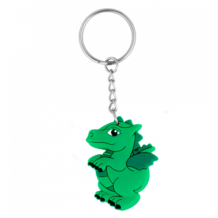 Schlüsselanhänger - Ani-keyri Dragon Vert