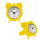 Bague montre / horloge - nano watch