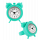 Bague montre / horloge - nano watch
