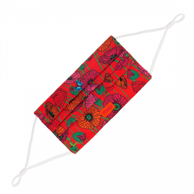 Mask in washable and reusable fabric - Hidden Smile