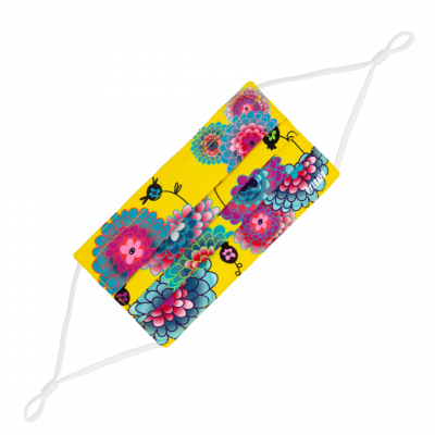 Mask in washable and reusable fabric - Hidden Smile