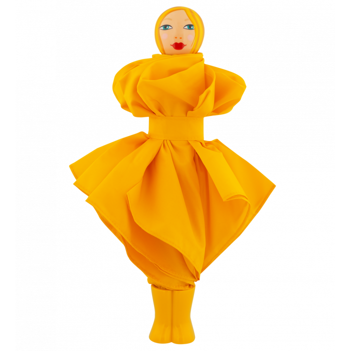 Parapluie pliant - Rain Parade Jaune