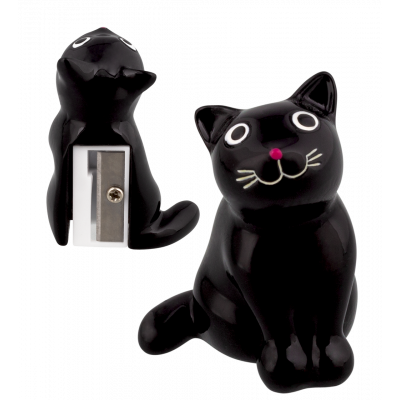 Taille crayon - Zoome sharpener - Chat noir