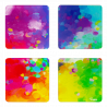Set de 4 dessous de verre Palette - Sous verre Palette