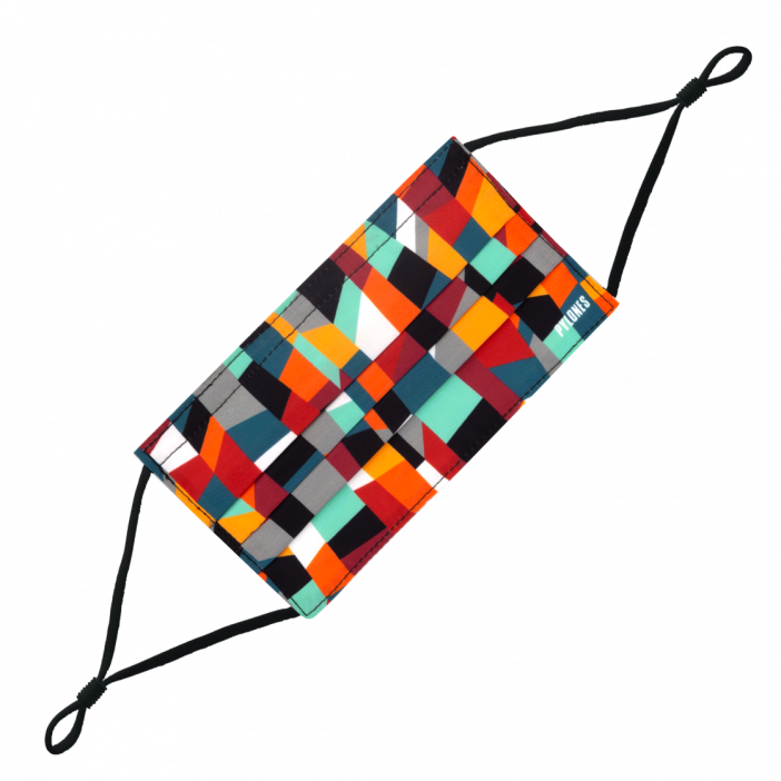 Mask in washable and reusable fabric - Hidden Smile Accordeon