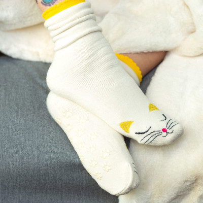 Chaussettes - Duchesse - White Cat