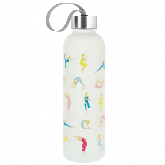 Trinkflasche 80 cl - Happyglou Large Yoga