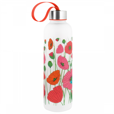 Gourde 80 cl - Happyglou Large - Coquelicots