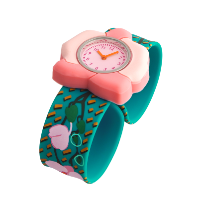 Montre slap - Funny Time - Orchid Blue