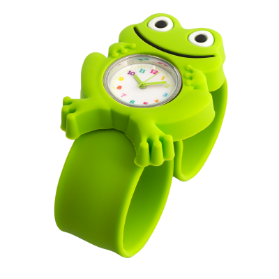 Montre slap - Funny Time - Grenouille