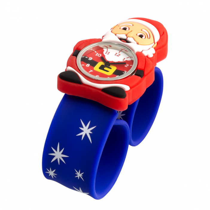Montre slap - Funny Time Santa