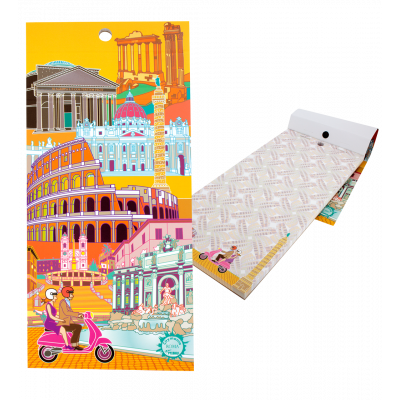 Bloc note magnétique - Carnet Formalist City - Rome