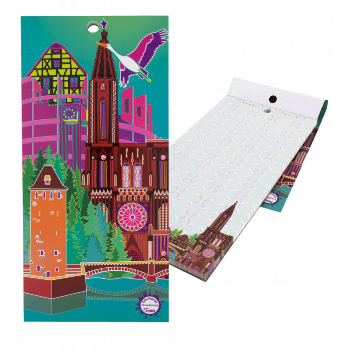 Magnetischer Notizblock - Heft Formalist Strasbourg