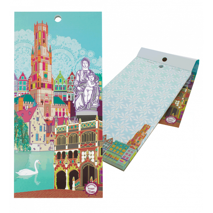 Magnetic memo block - Notebook Formalist Bruges