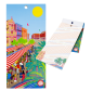 Bloc note magnétique - Carnet Formalist City Barcelona