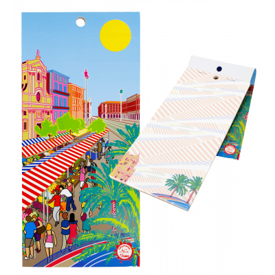 Bloc note magnétique - Carnet Formalist City - Nice