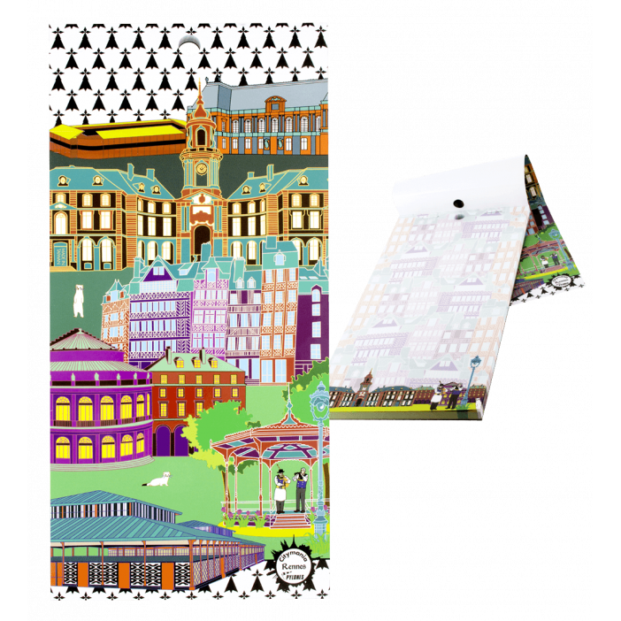 Magnetischer Notizblock - Heft Formalist Rennes