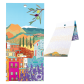 Bloc note magnétique - Carnet Formalist City Nantes