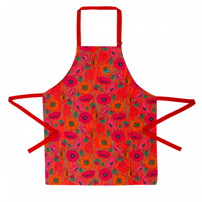 Apron - Maestro Coquelicots