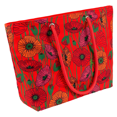 Sac cabas - My Daily Bag 2 - Coquelicots