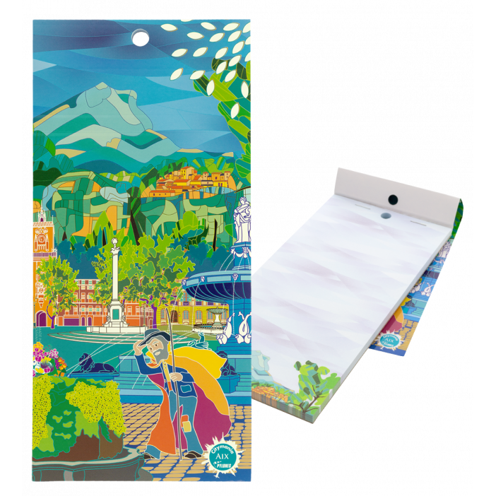 Magnetischer Notizblock - Heft Formalist Aix-en-Provence