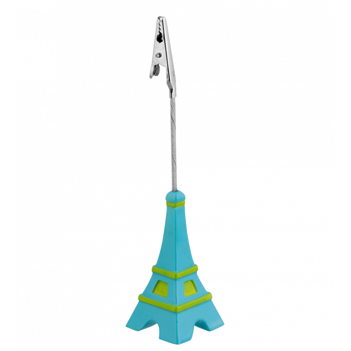 Fotohalter - Zoome clip Tour Eiffel Bleue