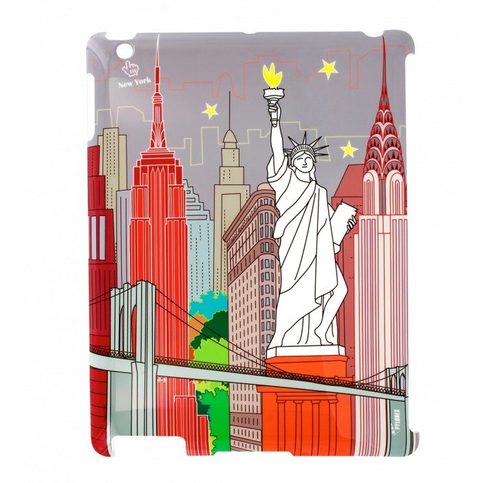 Coque pour iPad 2 et iPad retina - I Big Cover New-York