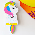 Horloge - Dancing Clock Dragon Vert