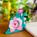 Alarm clock - Funny Clock Blue Owl