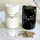 Salt and pepper shaker - Chalt et Cheper - Black / White