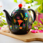 Electric kettle with european plug 1 L - Byzance Orchid Blue