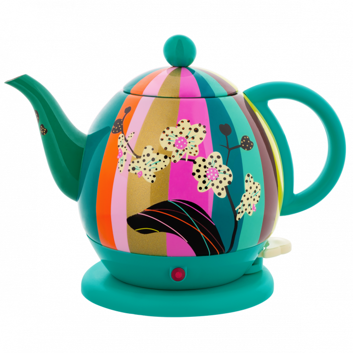 Electric kettle with european plug 1 L - Byzance Orchid