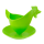 Coquetier design - Poulette