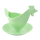 Coquetier design - Poulette