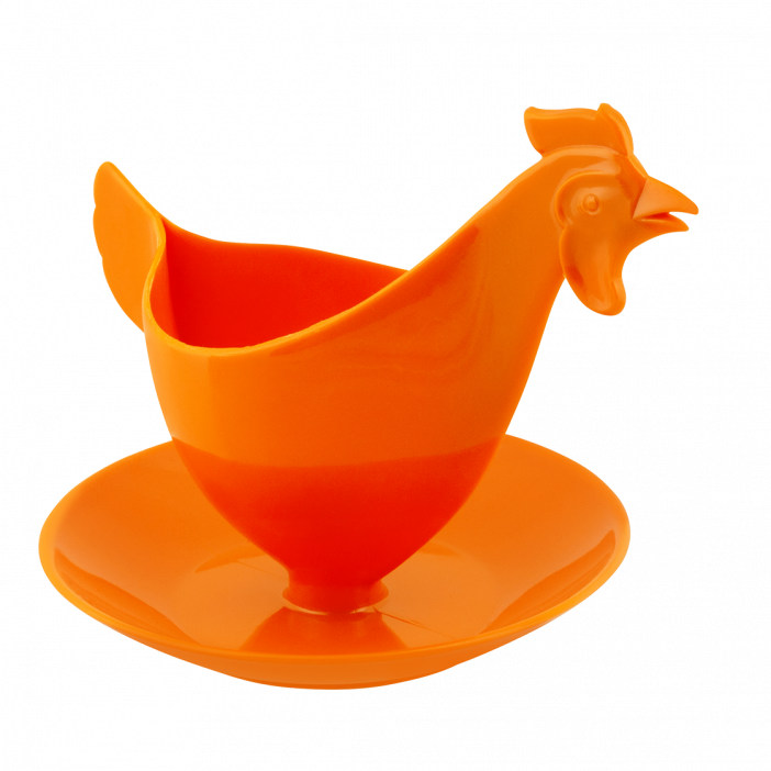 Eierbecher - Poulette Orange