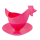 Coquetier design - Poulette