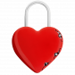 Cadenas à combinaison - Lock Me Up Cherry